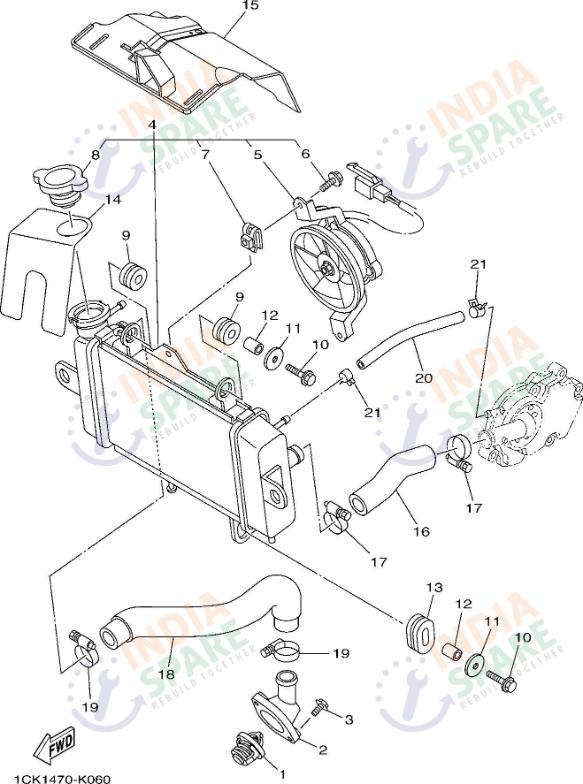 RADIATOR & HOSE